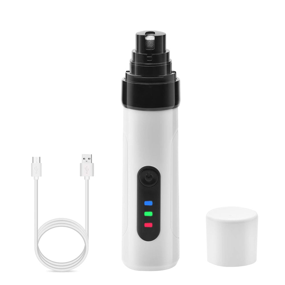 Gentle Rechargeable Dog Nail Clippers for Stress-Free Grooming