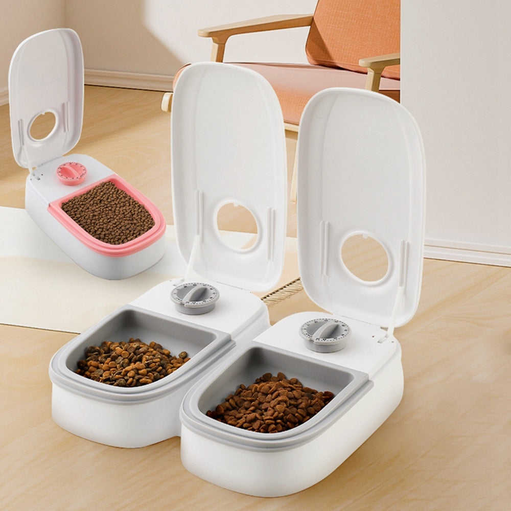 Smart Auto Feeder: Timer Bliss for Cats & Dogs