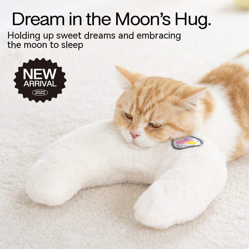 Ultimate Snuggle U-Shaped Cat Pillow