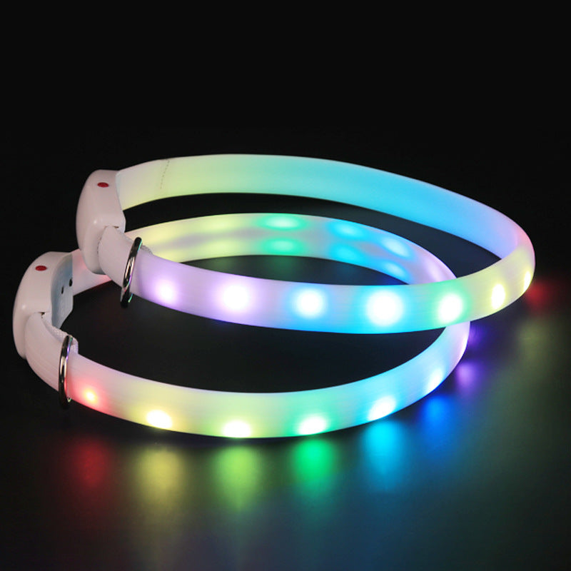Super Bright LED Safety Collar for Happy Night Adventures