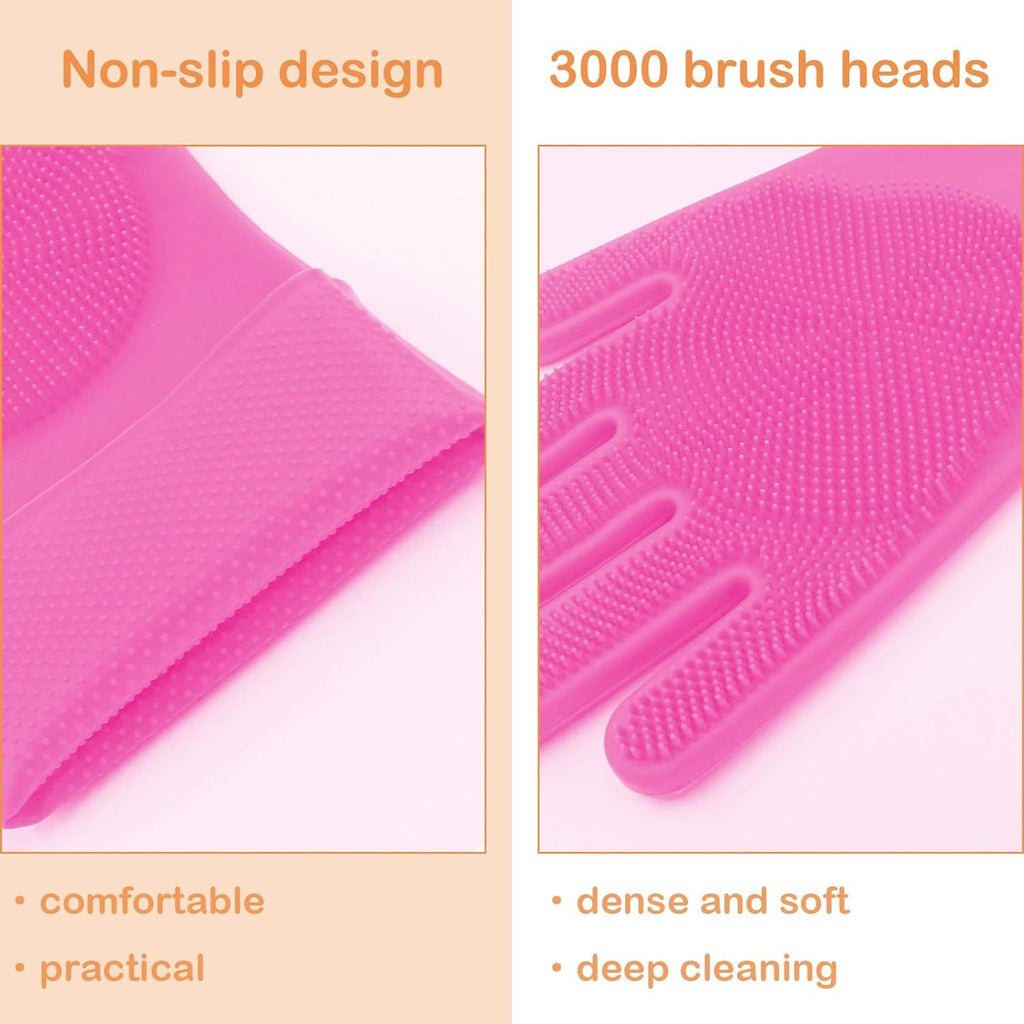 Easy-Clean Pet Grooming Gloves Joy