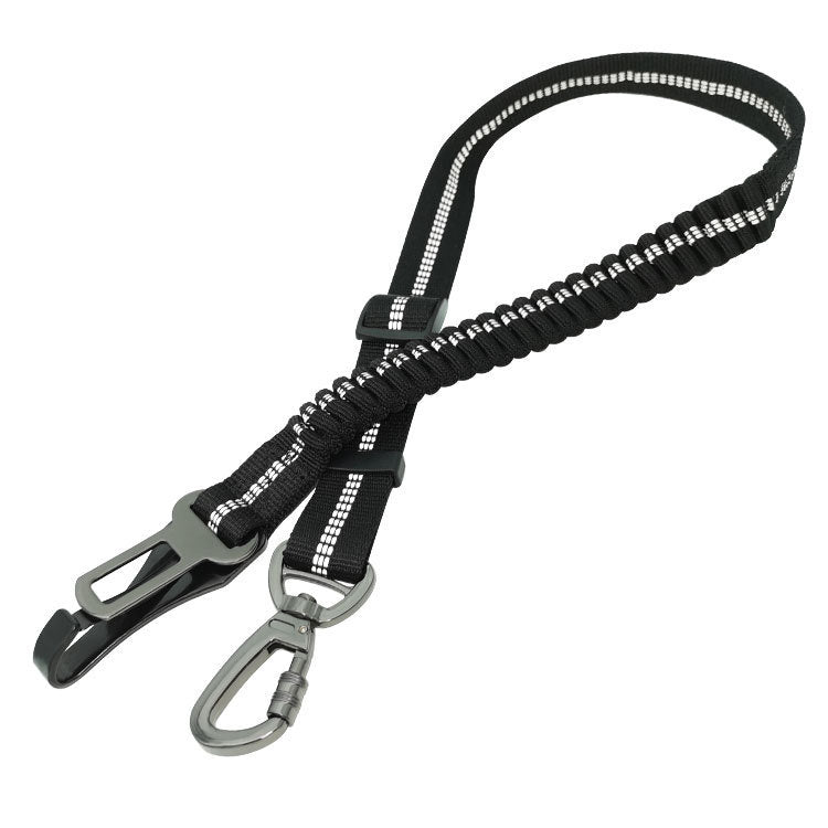 Keep Your Pup Safe: Reflective Retractable Dog Car Seat Belt