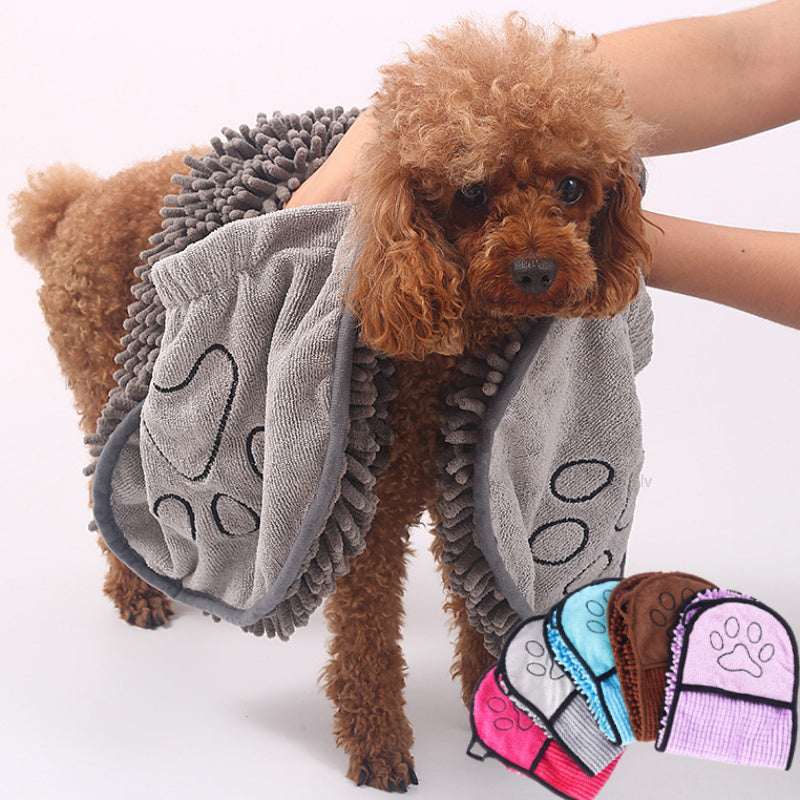 Cozy Quick-Dry Bath Towels for Your Furry Pals