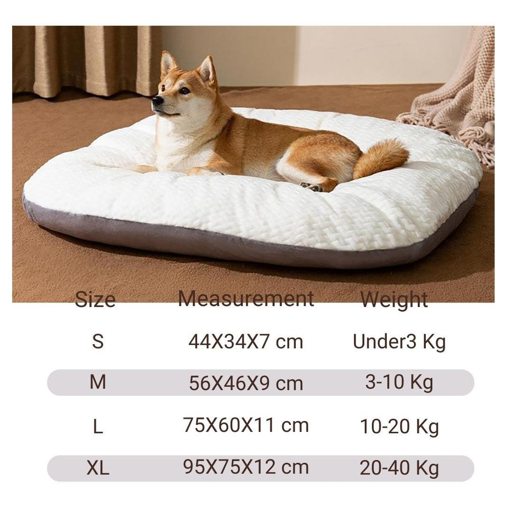 Cozy Oval Cushion: Perfect Large Dog Crate Bed