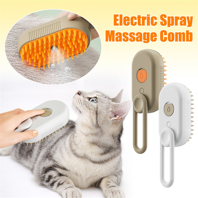 Wag-Worthy 3-in-1 Steam Brush for Happy Pet Hugs