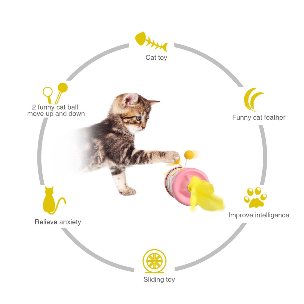 Feather Pole Fun for Purring Pals