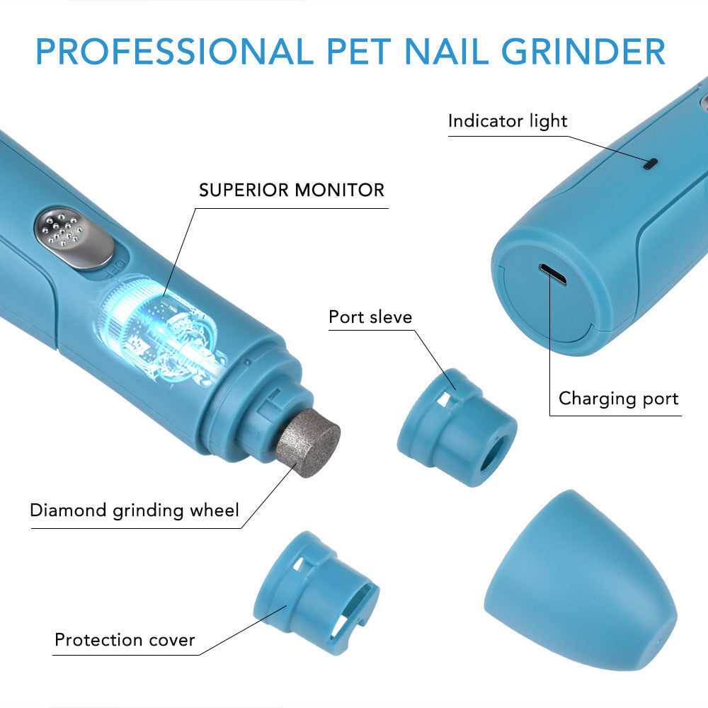 Easy Electric Dog Nail Trimmer – Happy Paws Guaranteed