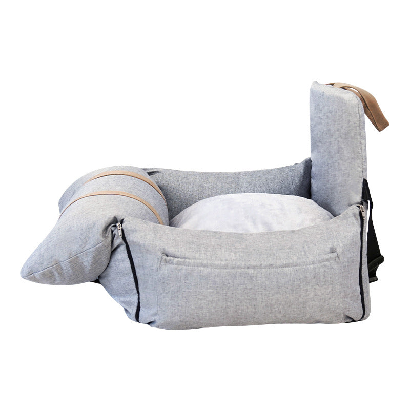 Foldable Car Pet Bed – Travel with Ease