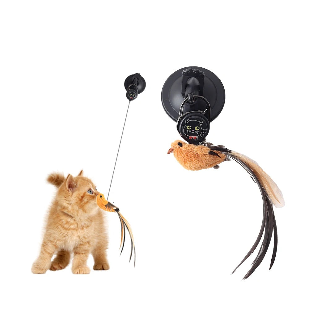 Lift-and-Play Toy for Your Cat Pal