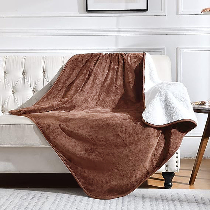 Snuggly Thick Sherpa Pet Blanket – Couch-Safe Magic