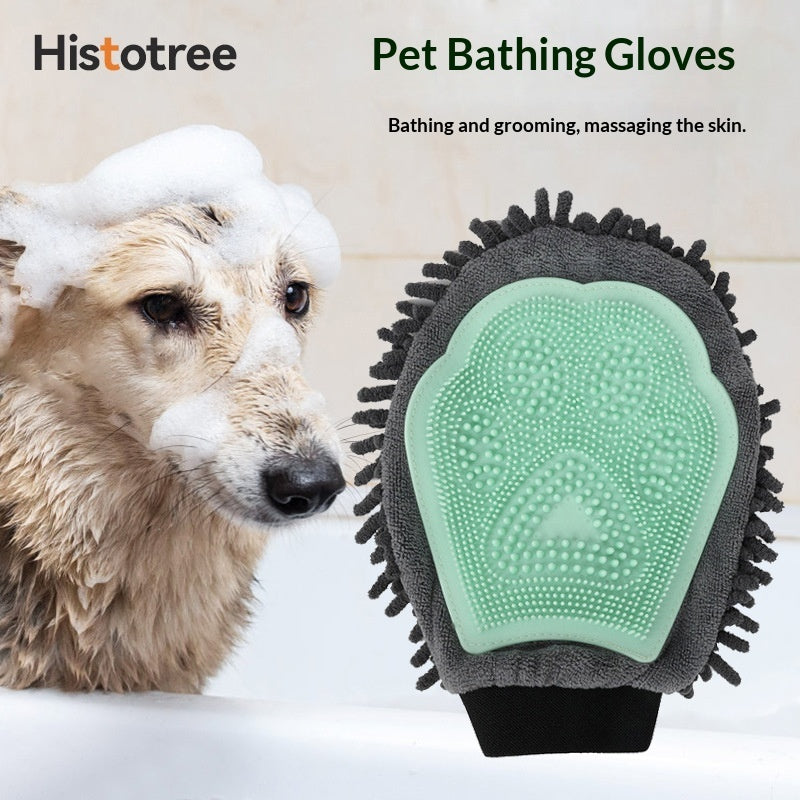 Make Bath Time Fun: Dual-Sided Pet Brush
