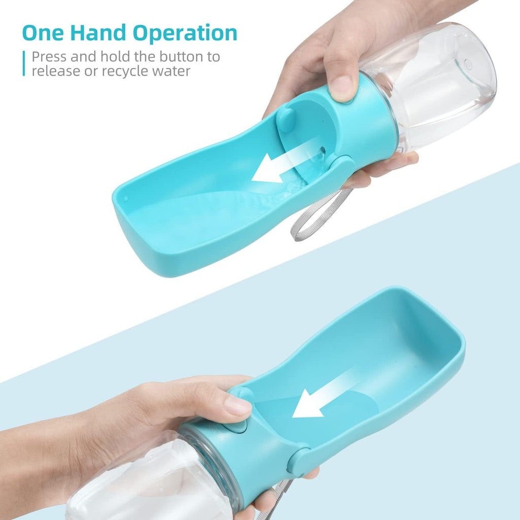 Handy Water Bottle for Happy Dog Walks