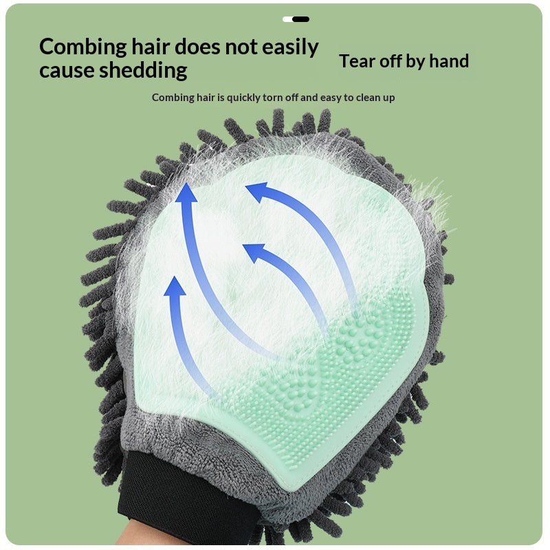 Make Bath Time Fun: Dual-Sided Pet Brush