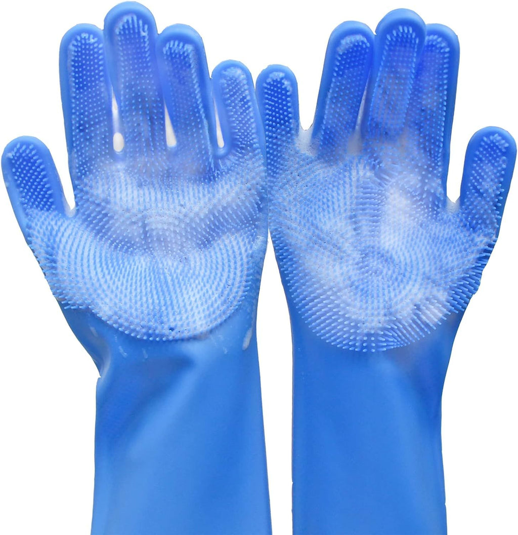 Easy-Clean Pet Grooming Gloves Joy