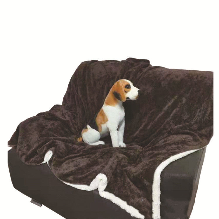 Cozy Waterproof Pet Blanket – Pee-Proof Winter Snuggle for Dogs & Cats