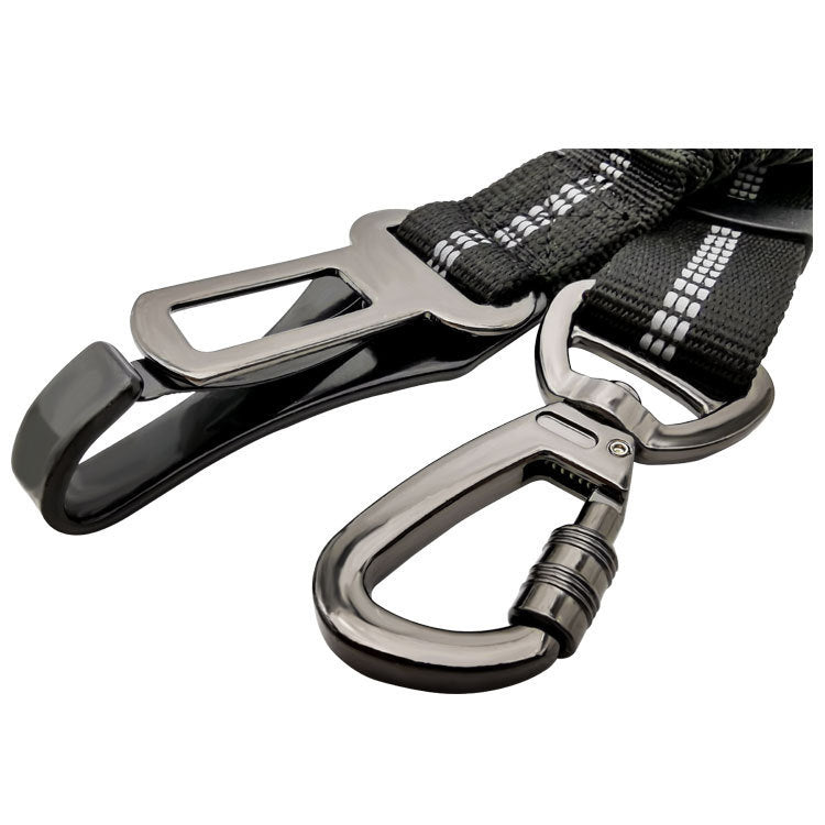 Keep Your Pup Safe: Reflective Retractable Dog Car Seat Belt