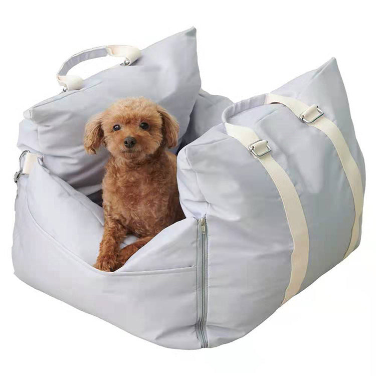 Foldable Car Pet Bed – Travel with Ease
