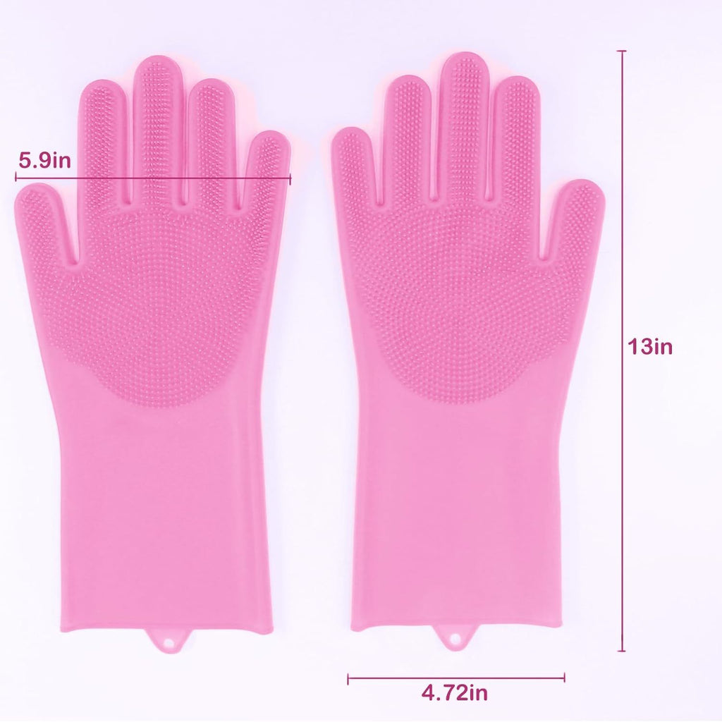 Easy-Clean Pet Grooming Gloves Joy