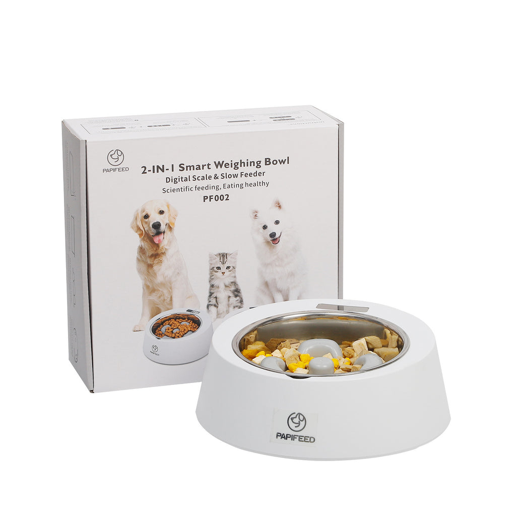 Dog & Cat Slow Feeder: Smart Weight Control