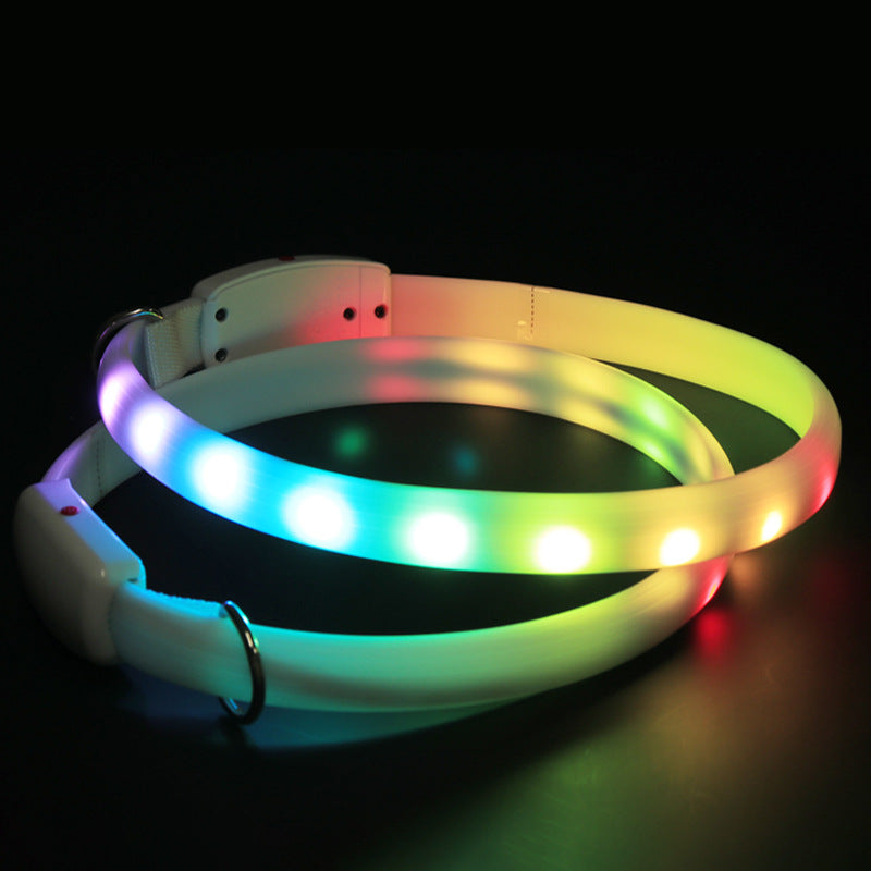 Super Bright LED Safety Collar for Happy Night Adventures