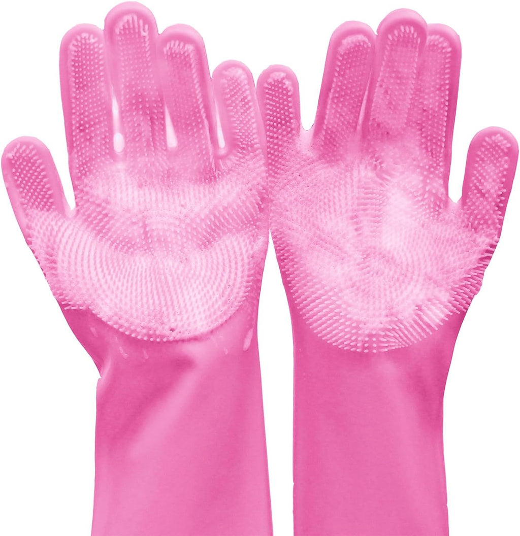 Easy-Clean Pet Grooming Gloves Joy