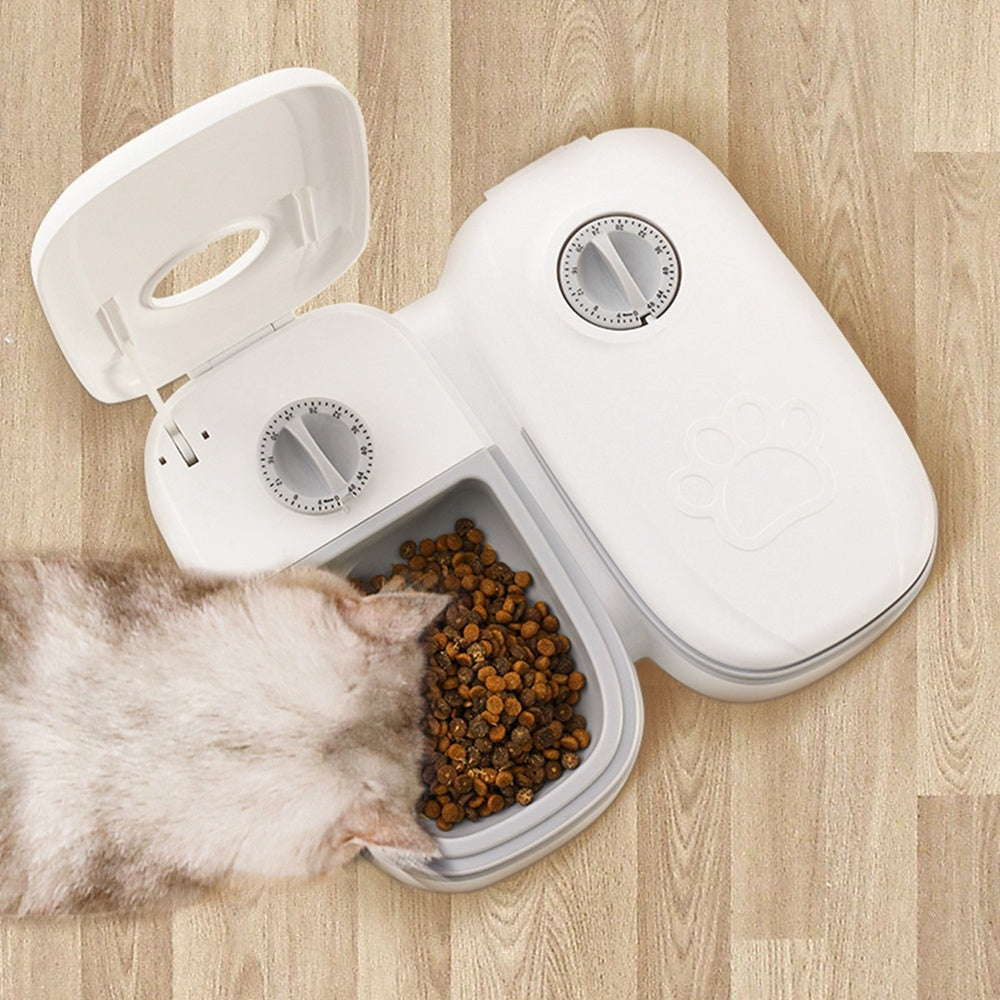 Smart Auto Feeder: Timer Bliss for Cats & Dogs