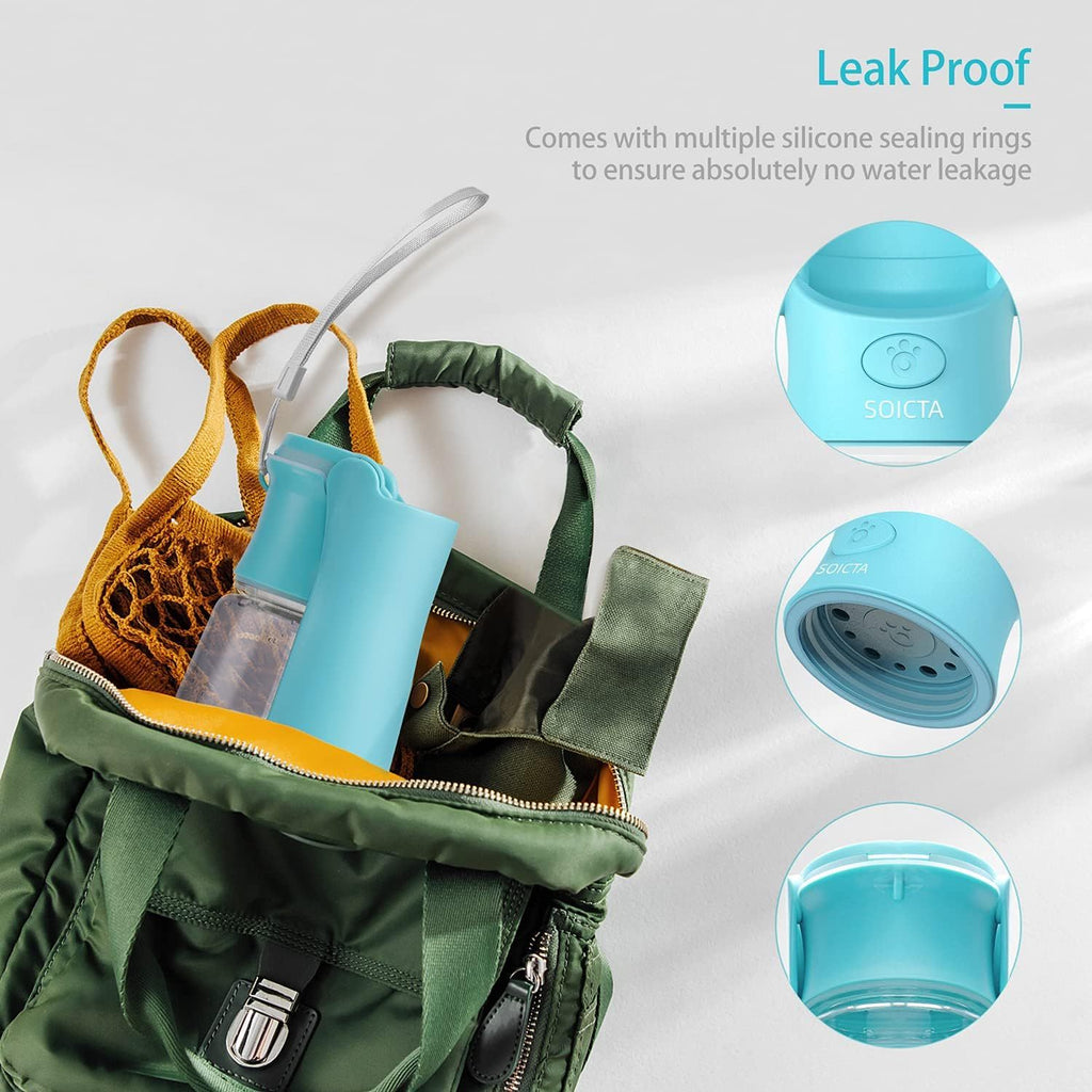 Handy Water Bottle for Happy Dog Walks