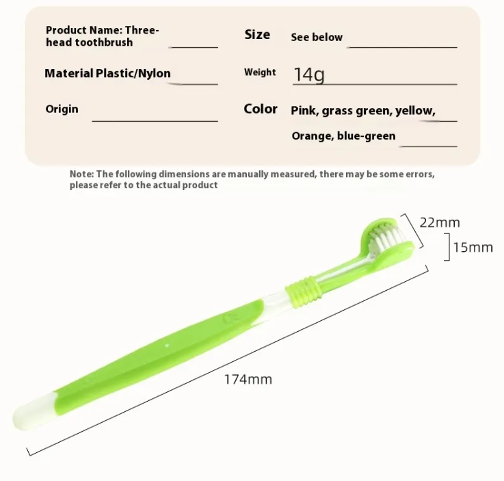 Gentle Pet Toothbrush for Happy Smiles