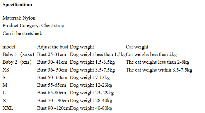 Breathable No-Pull Harness for All Sizes