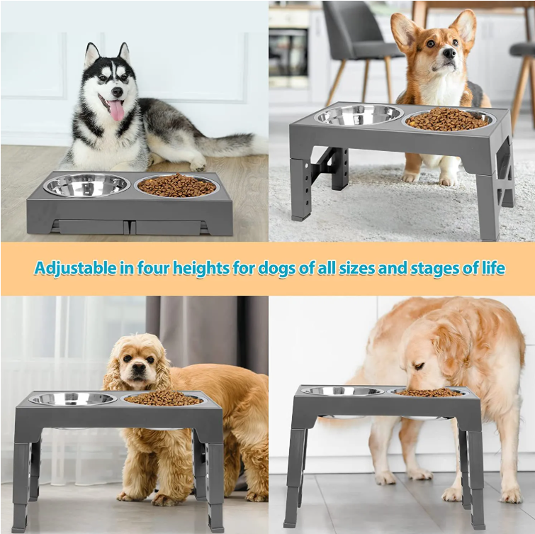 Elevate Mealtime Joy: Slow Feed Neck Protector Bowl