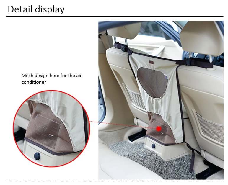 SecureRide Pet Car Fence: Explosion-Proof Safety Screen