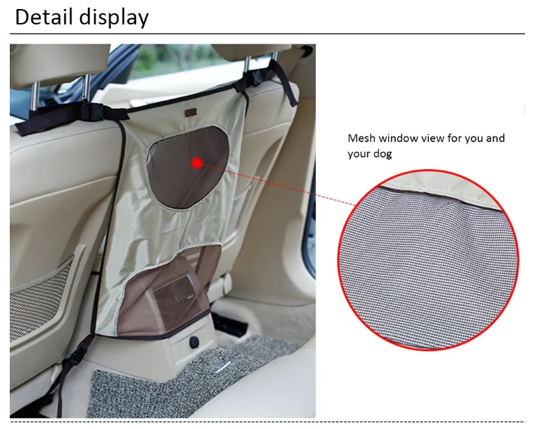 SecureRide Pet Car Fence: Explosion-Proof Safety Screen