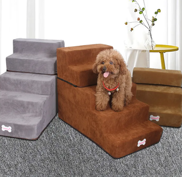 Gentle Pet Stairs: Safe, Fun Bed Access