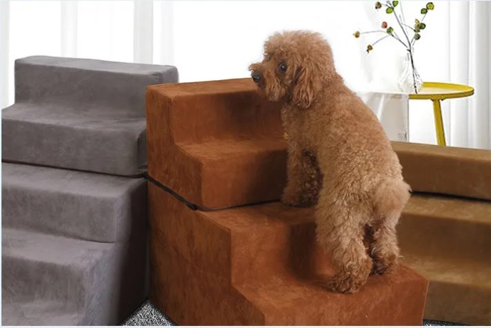 Gentle Pet Stairs: Safe, Fun Bed Access