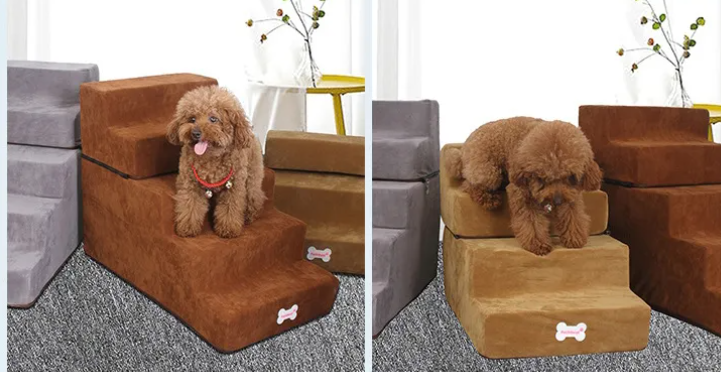 Gentle Pet Stairs: Safe, Fun Bed Access
