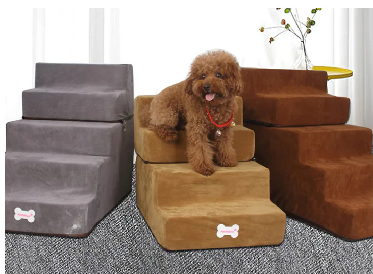 Gentle Pet Stairs: Safe, Fun Bed Access