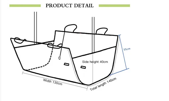 Pet-Friendly Car Seat Protector for Back Seats