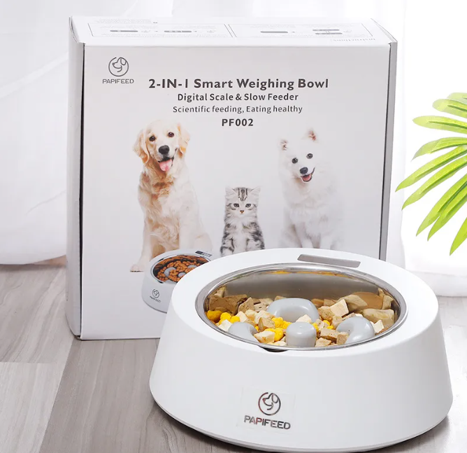 Dog & Cat Slow Feeder: Smart Weight Control