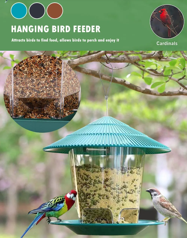 Charming Metal Bird Haven: Hang Joy in Your Garden