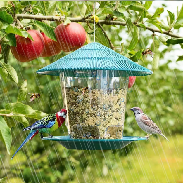 Charming Metal Bird Haven: Hang Joy in Your Garden