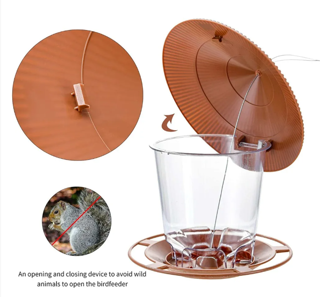 Charming Metal Bird Haven: Hang Joy in Your Garden