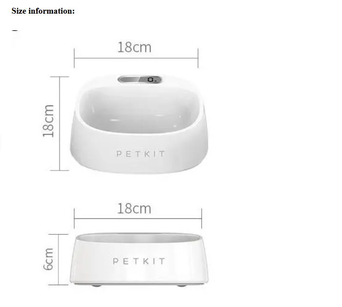 Clever Weighing Bowl for Happy Pets