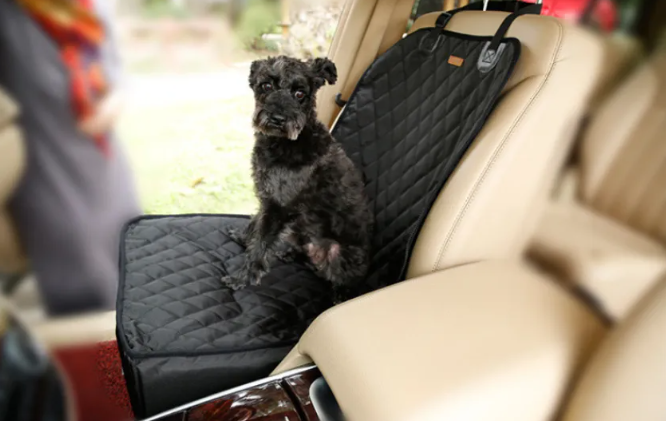 Soft & Waterproof Pet Booster for Car Rides