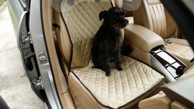 Soft & Waterproof Pet Booster for Car Rides
