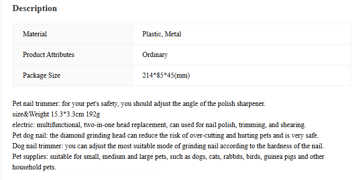 Easy Electric Dog Nail Trimmer – Happy Paws Guaranteed