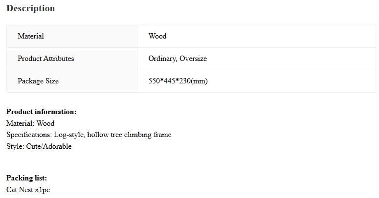 Cozy Wooden Cat Tree for Happy Play & Naps