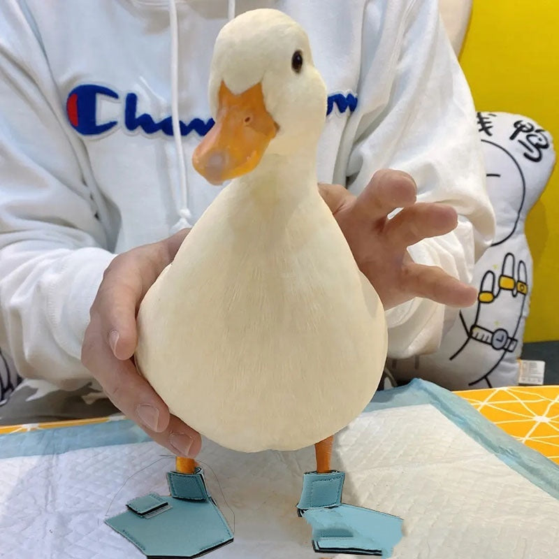 Waddle-Proof Duck Goose Shoes: Adorable Pet Paw Guards