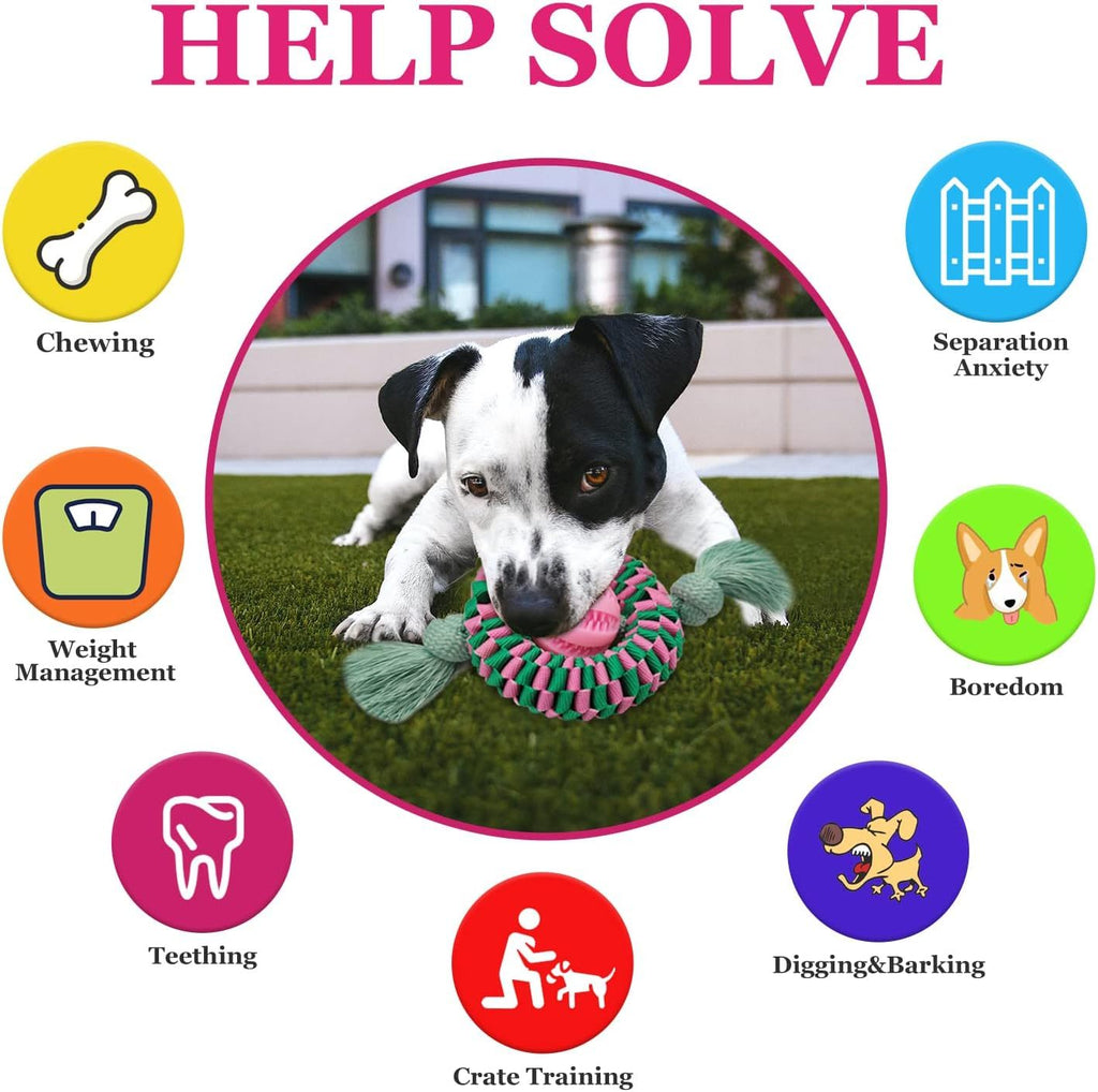 Ultimate Dog Chew Toy for Exercise & Stress Relief