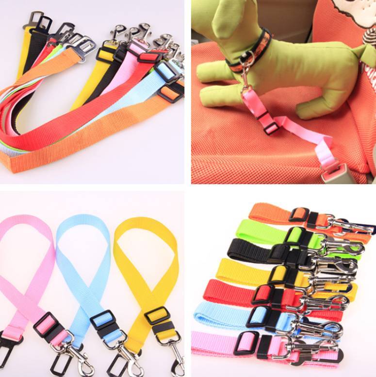 Safe Travels: Polyester Dog Car Strap for Worry-Free Rides
