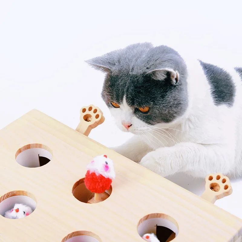 Pounce & Play: Whack-a-Mole Cat Scratcher Fun